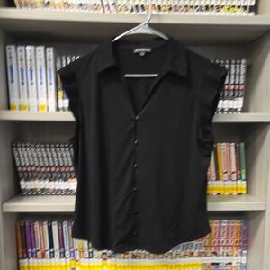 Adrianna Papell Pleated Sleeve Top